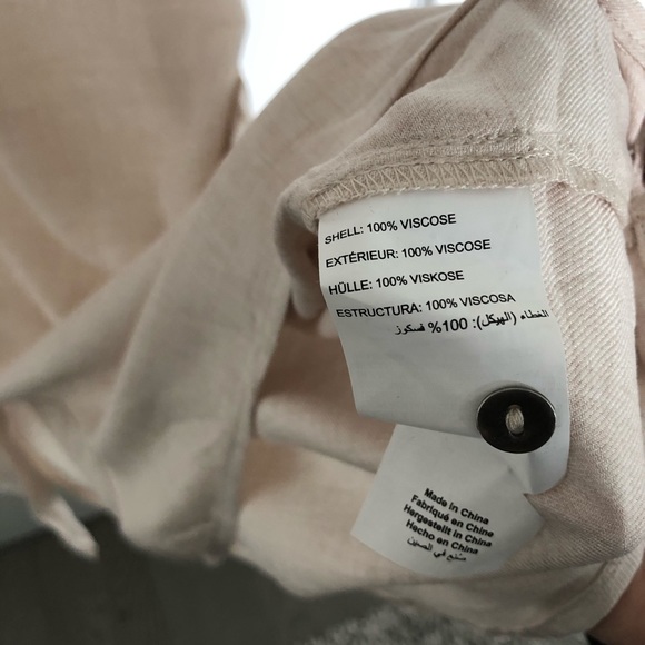 NWT Thyme Maternity Shirt Dress with Collar - Picture 5 of 5